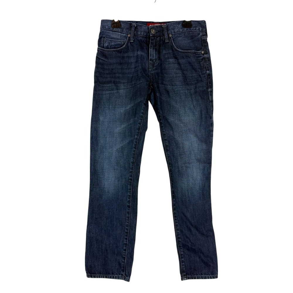 Arizona Jean Co Slim Tapered Jeans Mens 30x30 Blue Medium Wash Denim Casual